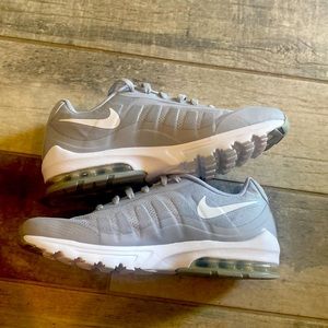 Gray white Nike